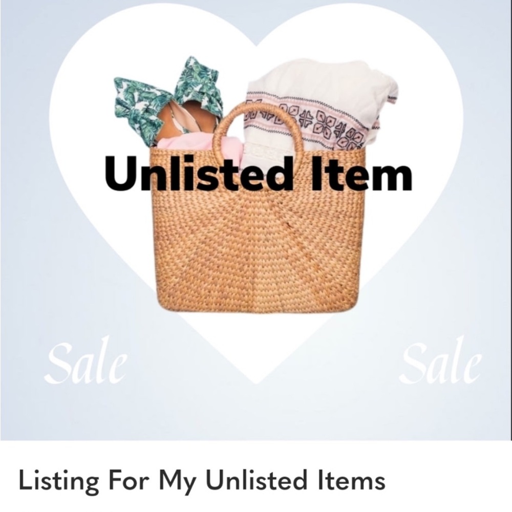 Unlisted items